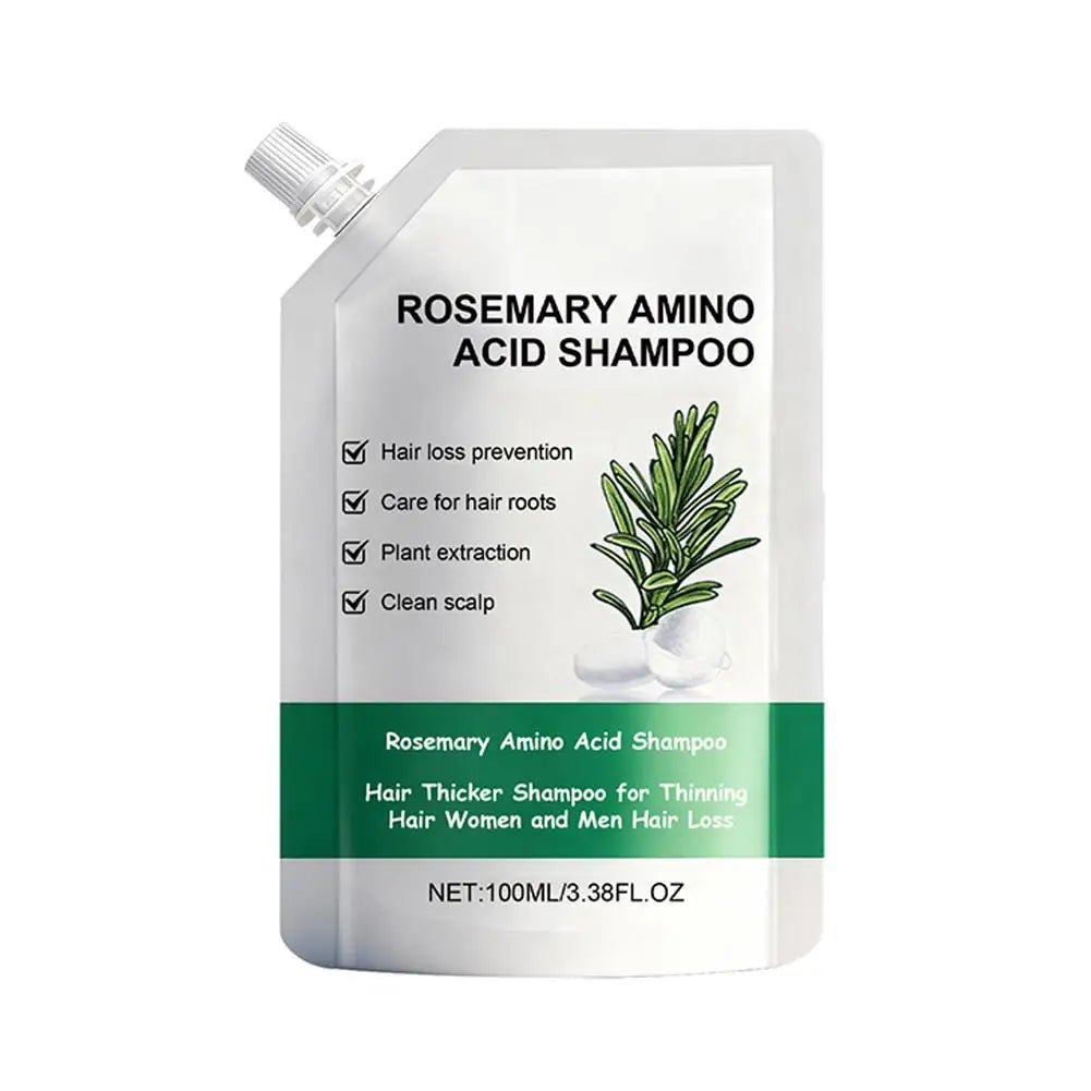 New Rosemary Fluffy Shampoo Gently Cleanses Hair, Naturally Fluffy, Moisturizing, Branching, Radiant And Smooth Shampoo - Newyla