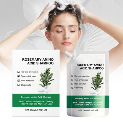 New Rosemary Fluffy Shampoo Gently Cleanses Hair, Naturally Fluffy, Moisturizing, Branching, Radiant And Smooth Shampoo - Newyla