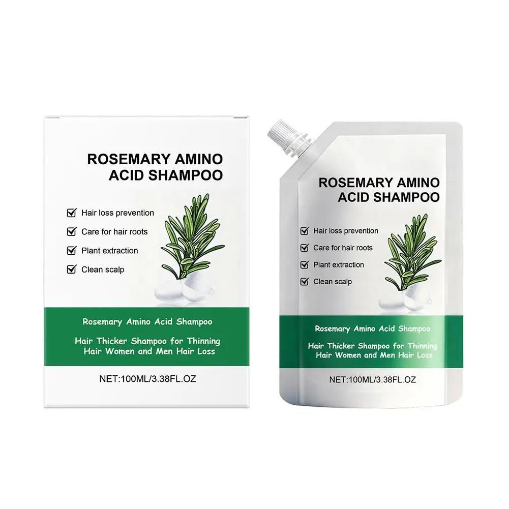 New Rosemary Fluffy Shampoo Gently Cleanses Hair, Naturally Fluffy, Moisturizing, Branching, Radiant And Smooth Shampoo - Newyla