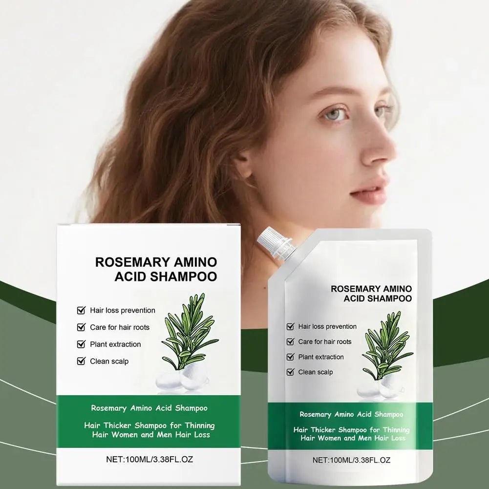 New Rosemary Fluffy Shampoo Gently Cleanses Hair, Naturally Fluffy, Moisturizing, Branching, Radiant And Smooth Shampoo - Newyla