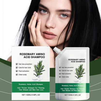 New Rosemary Fluffy Shampoo Gently Cleanses Hair, Naturally Fluffy, Moisturizing, Branching, Radiant And Smooth Shampoo - Newyla